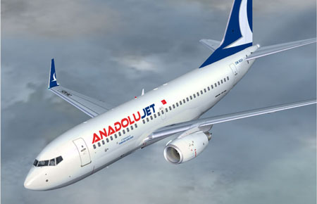 Anadolu Jet Bükreş Uçak Bileti Hattı
