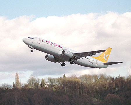 Pegasus Stuttgart Uçak Biletleri Hattı